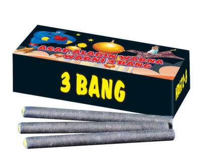 Color Smoke Match Cracker 3 Bangs (K0201-3M)